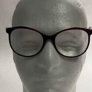 Alain Mikli Paris Eyeglasses Frames Only 54-17-140 Purple Hand Made in Italy